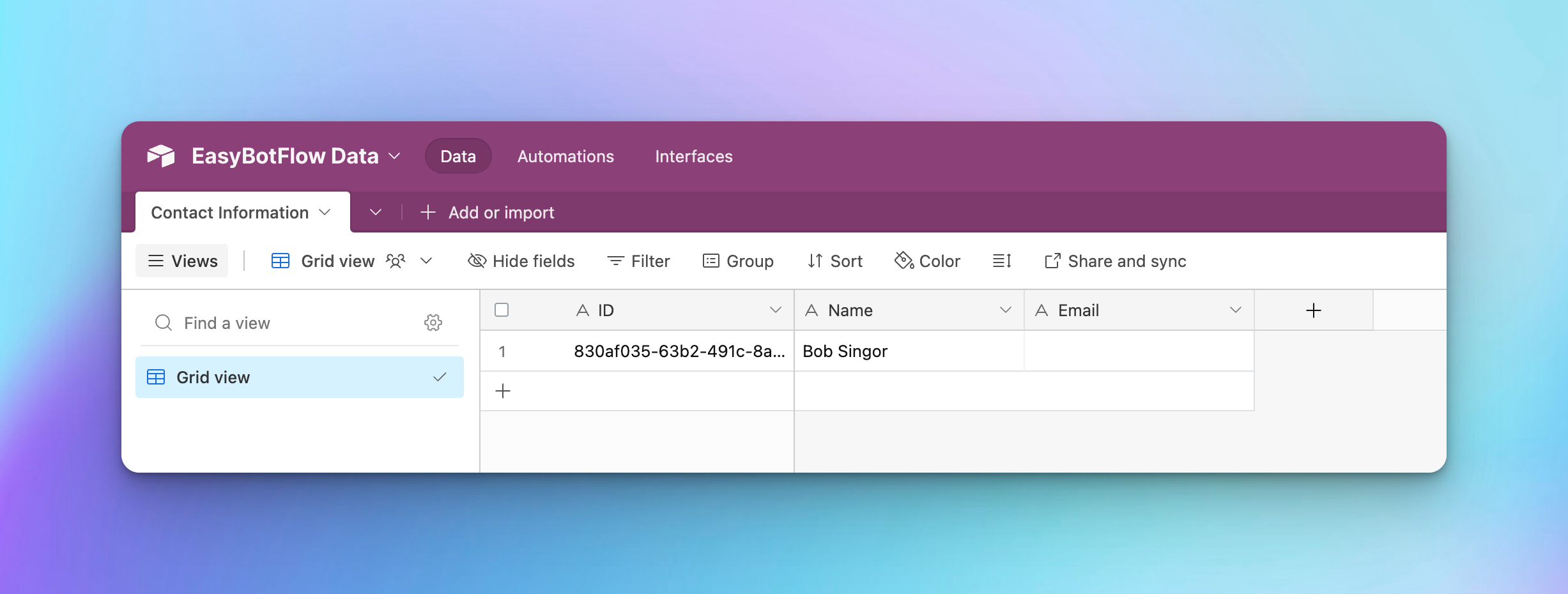 Airtable Data Verification