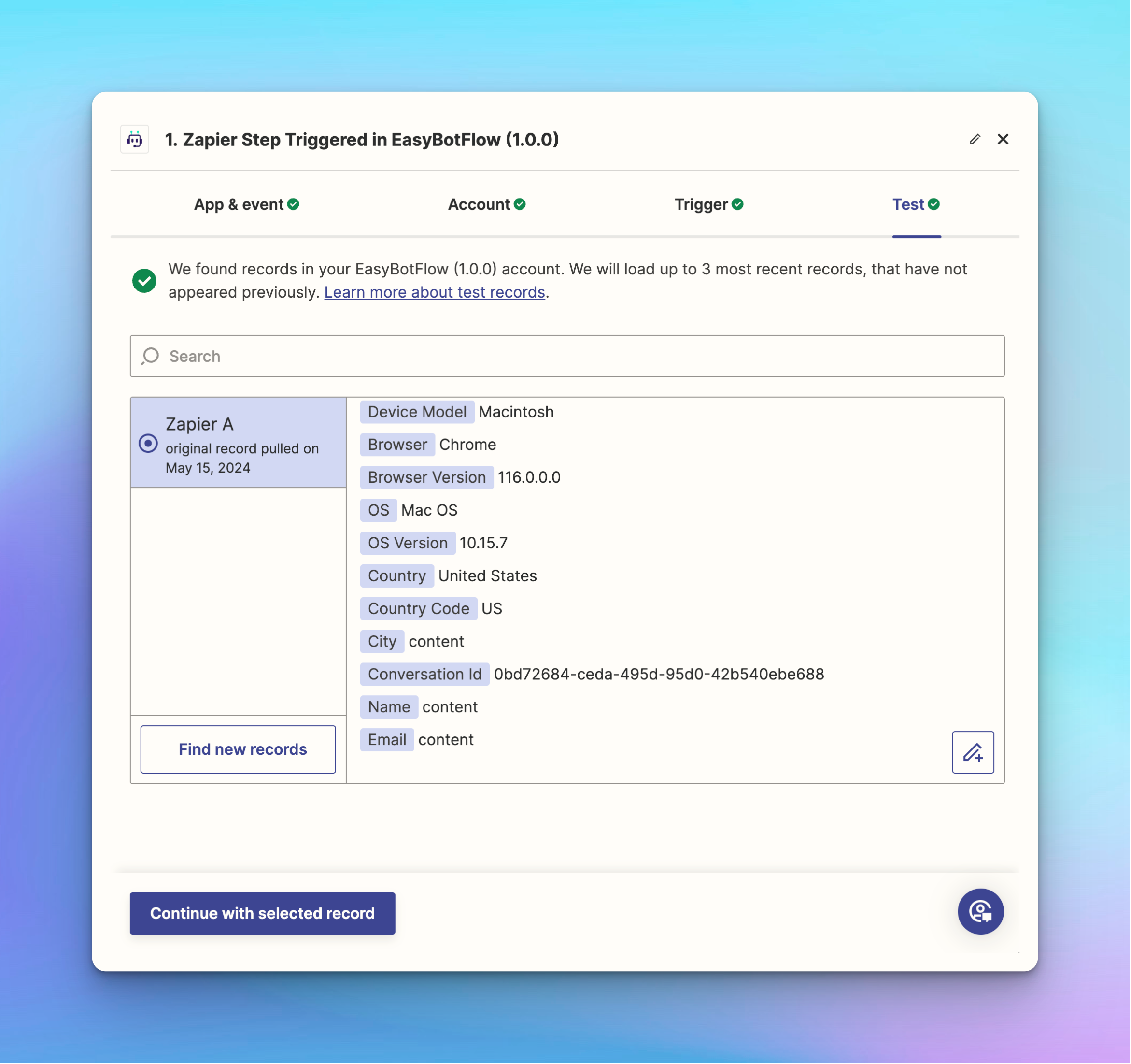 Test Trigger Fields